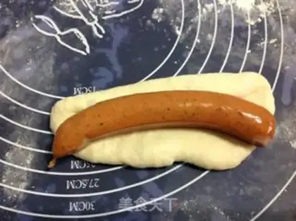Make Hot dog bag step 4