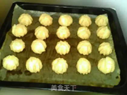 Make Vanilla butter puff step 11
