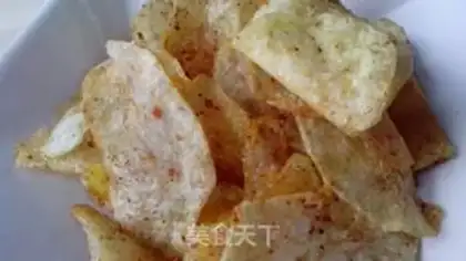 Make Homemade chips step 3