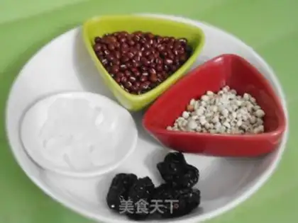 Make Red bean rice soup step 0
