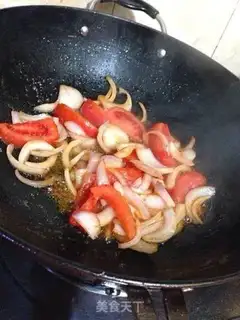 Make Tomato burns red meat step 8