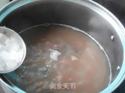 Make Red bean rice soup step 3