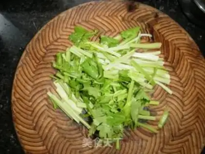 Make Celery carrots burning blood step 1