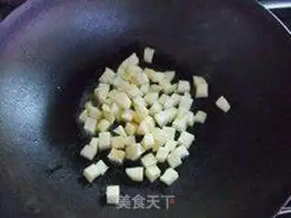 Make Apple eggcake step 3