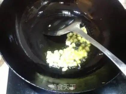 Make Garlic beans step 4
