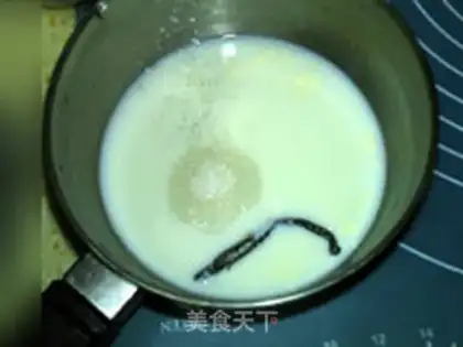 Make Vanilla cream step 4