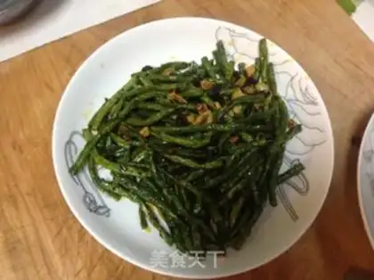 Make Garlic beans step 6