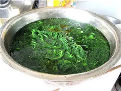 Make Wild-weed wheat-eat buns step 3