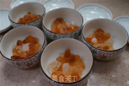 Make Peach geled snow omelet step 4