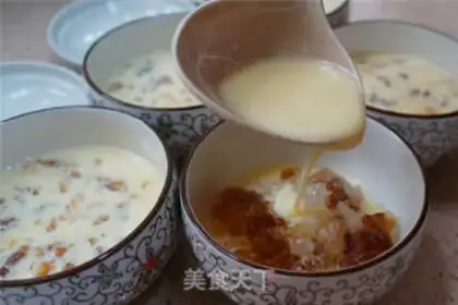 Make Peach geled snow omelet step 5