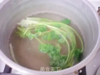 Make Bean-skin rolls step 3