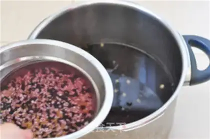 Make Four meters, five beans, six fruit porridge step 7