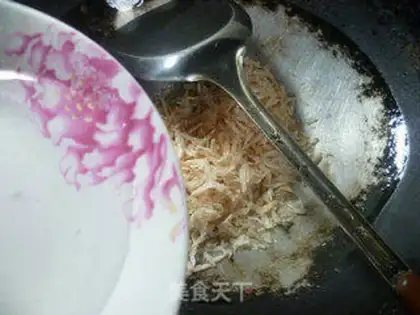 Make Shrimp-skinned casserole step 2