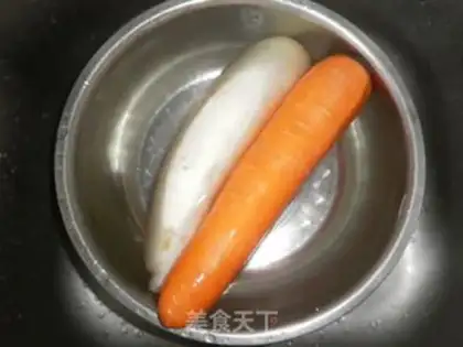 Make Korean pickles step 0