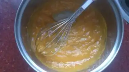 Make Eight inches of pumpkin chimes step 2