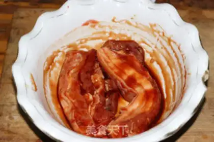 Make Honey juice and roast meat step 3