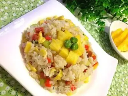 Make Pineapple rice step 14