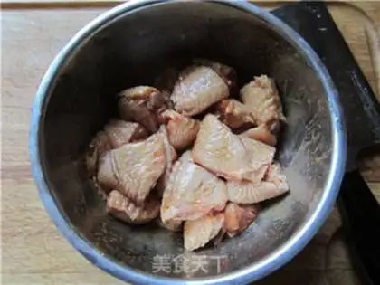 Make Spicy wings of the mountain step 1