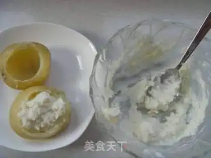 Make Cheese mashed step 3