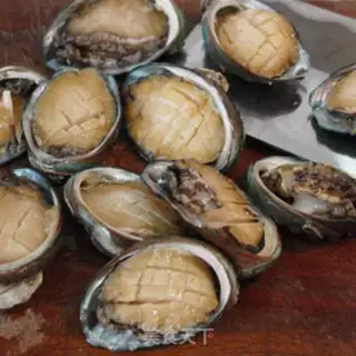Make Garlic abalone step 1