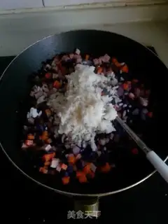 Make Pineapple rice step 5
