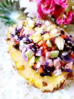 Make Pineapple rice step 7