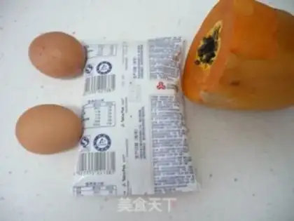 Make Pumpkin milk and eggs step 0