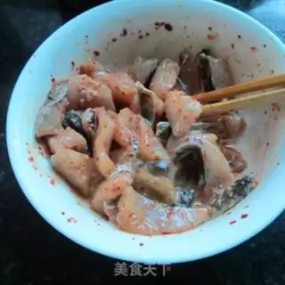 Make Fish potato powder step 5
