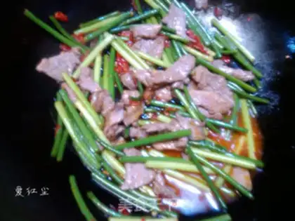 Make Garlic fried ridge step 4