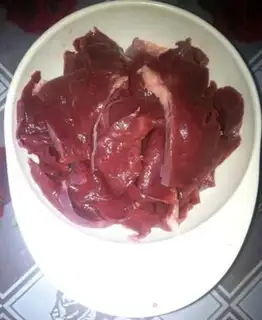 Make Pork heart soup step 2