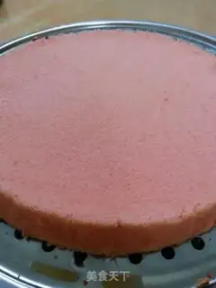 Make Rainbow cake step 3