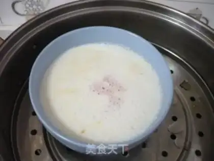 Make Pumpkin milk and eggs step 5