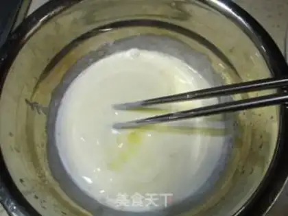 Make Ice cream omelet step 1