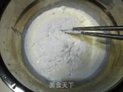 Make Ice cream omelet step 2
