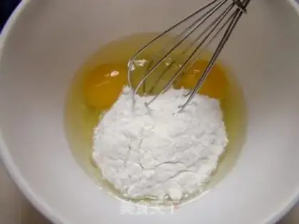 Make Chocolate bean marfin cake step 1
