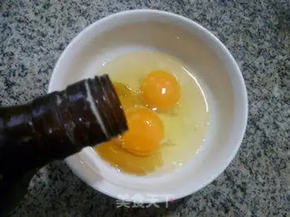 Make Cream egg pie step 1