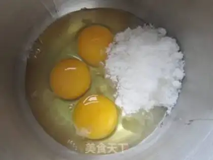Make Easy cake step 1
