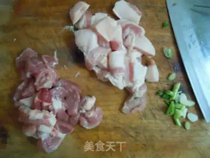 Make Tofu fried meat step 1