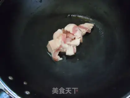 Make Tofu fried meat step 2