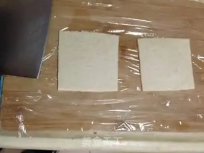 Make Ham toast step 2