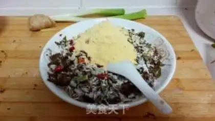 Make Snack eggcake step 2