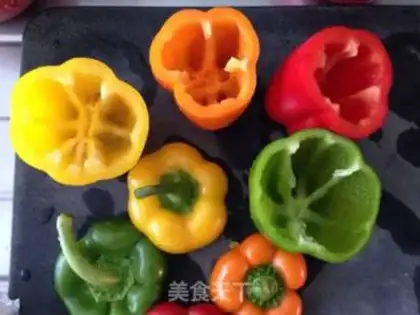 Make Fresh vegetables with pepper step 0