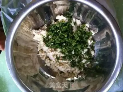 Make Tofu-smelling little balls step 1