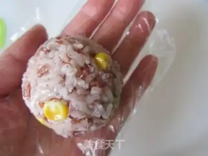 Make Ham, red rice and pine step 6