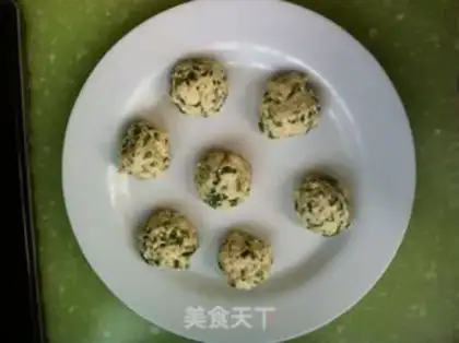 Make Tofu-smelling little balls step 2