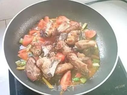 Make Cheese juice ribs step 13