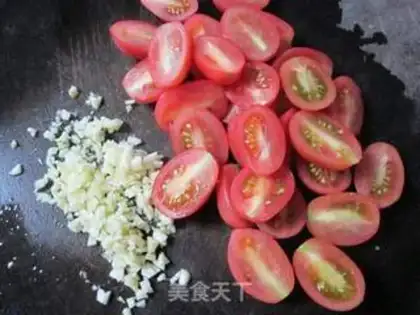 Make Little tomato eggplant step 4