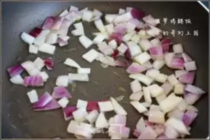 Make Pineapple chicken leg rice step 6