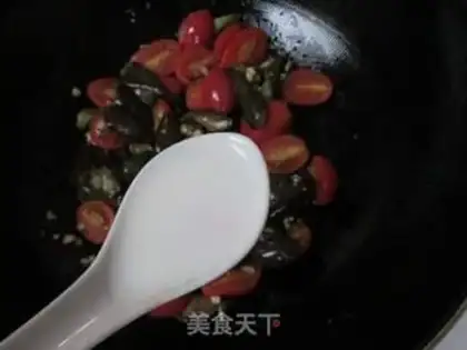 Make Little tomato eggplant step 9