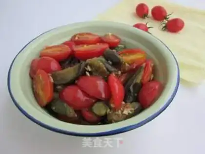 Make Little tomato eggplant step 11